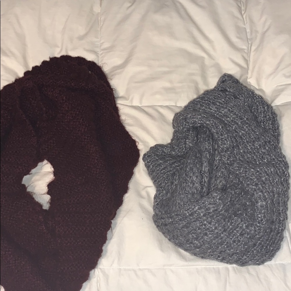 2 pack infinity scarves